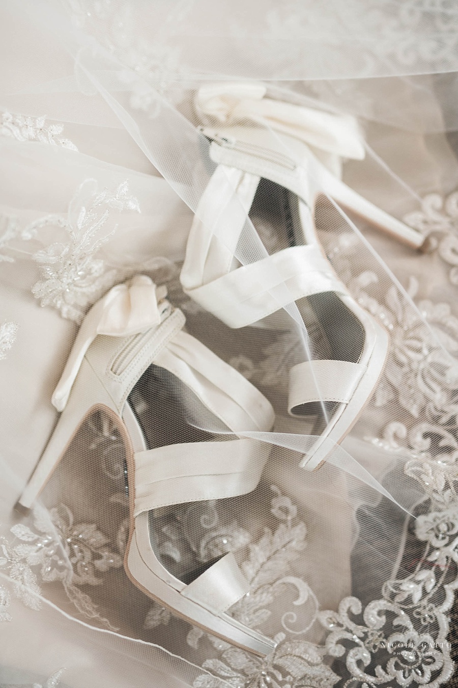 Wedding shoes shot by wedding photographer in buffalo