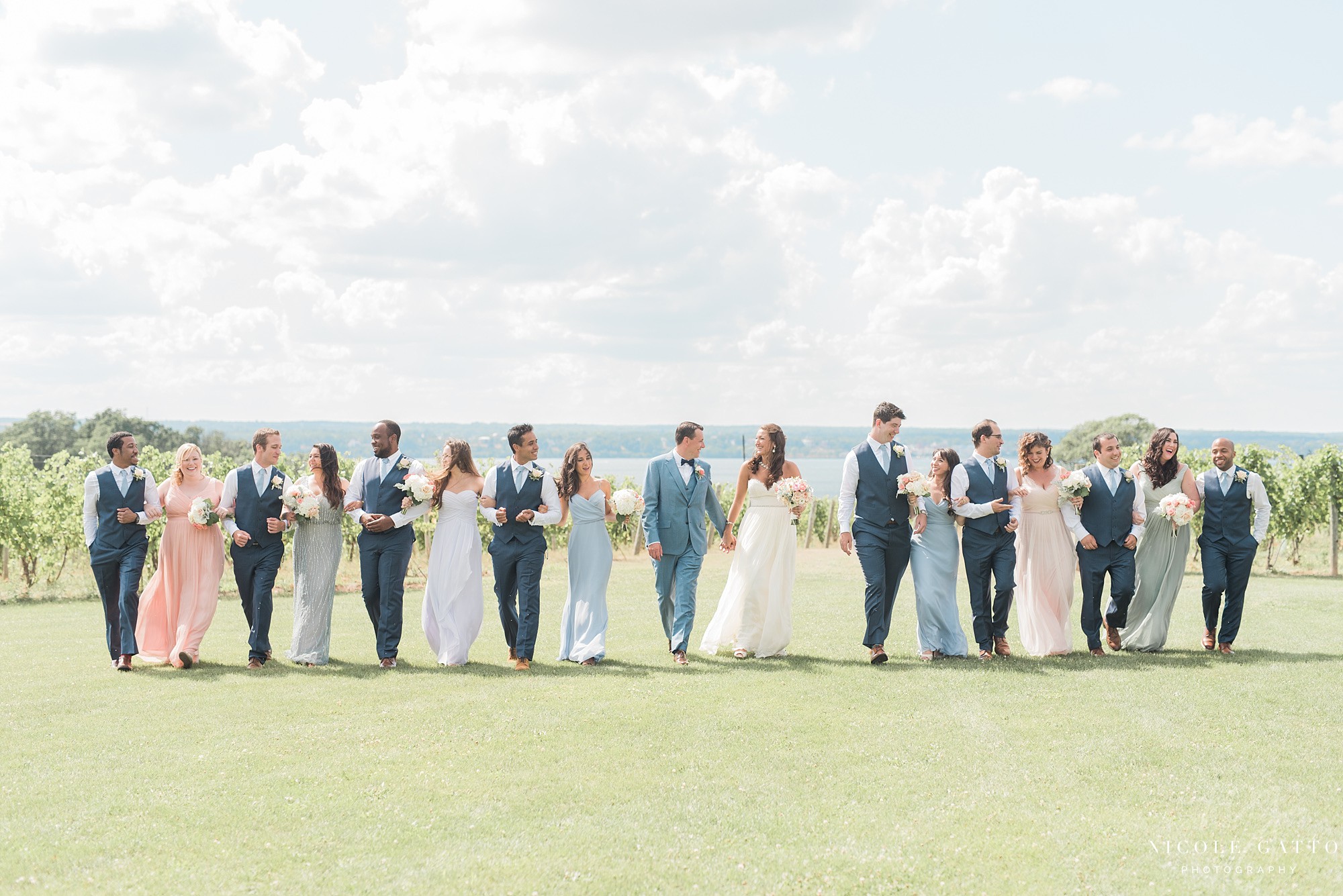 Buffalo Wedding photographers bridal party photograph