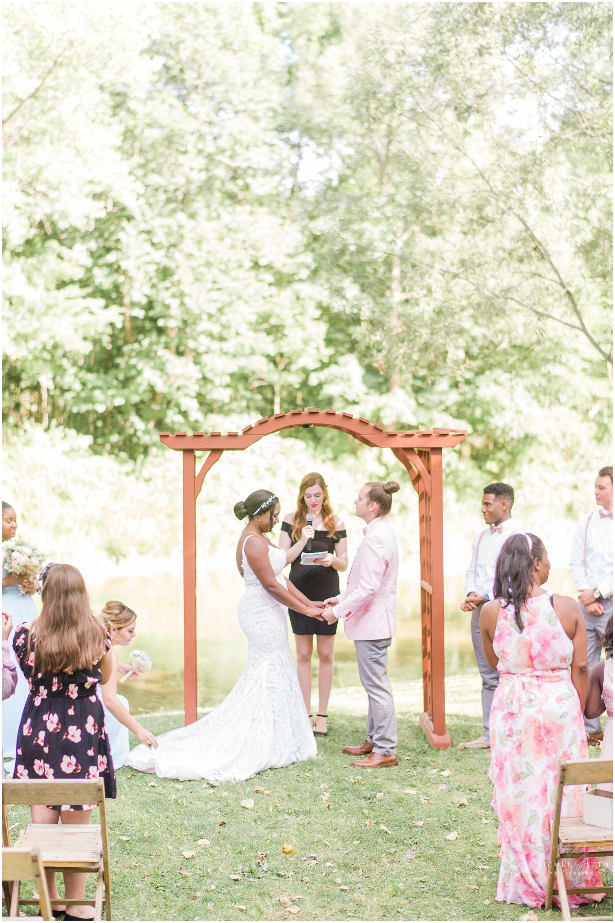 wedding at O'brien's Sleepy Hollow in East Aurora