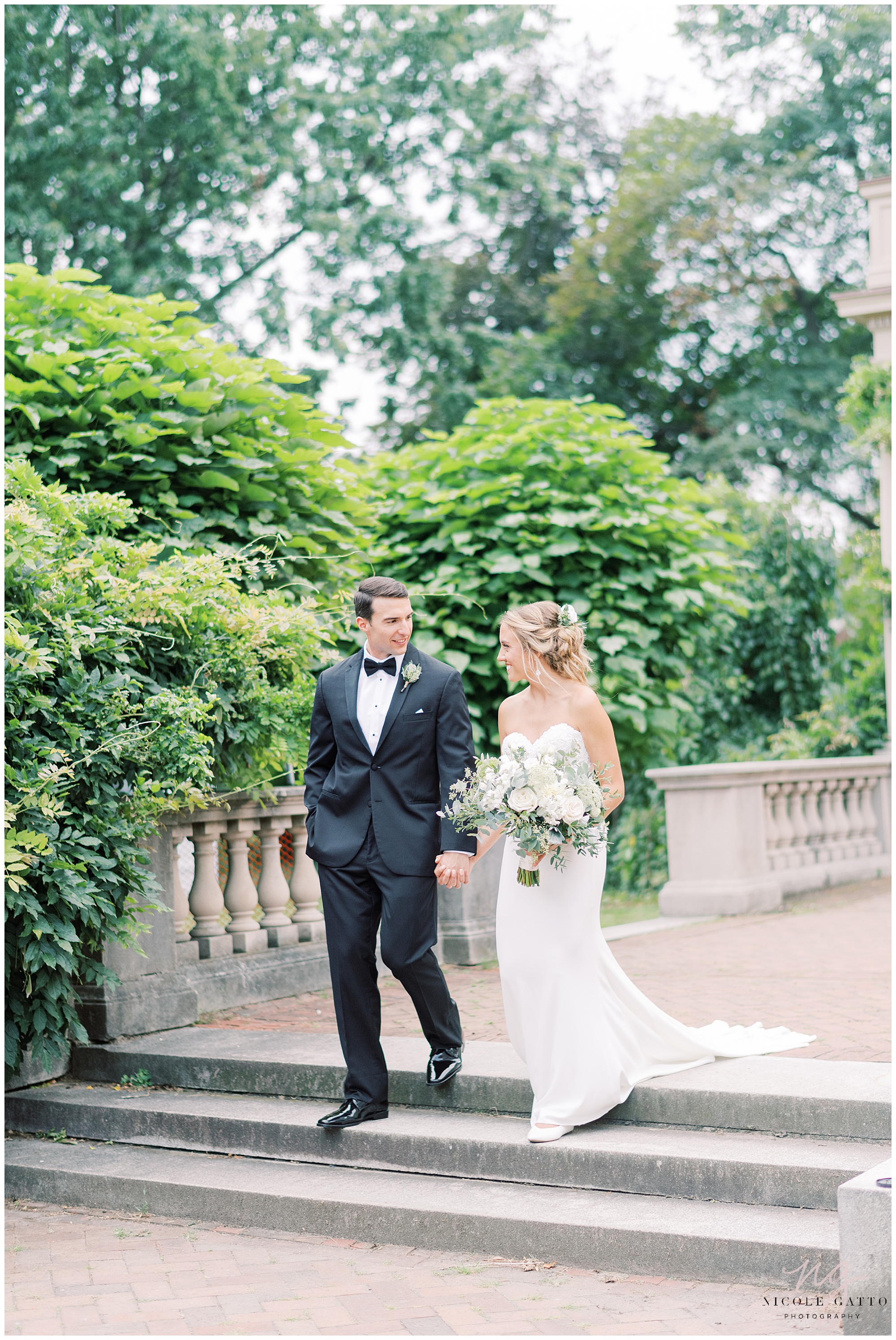 wedding at george eastman house 