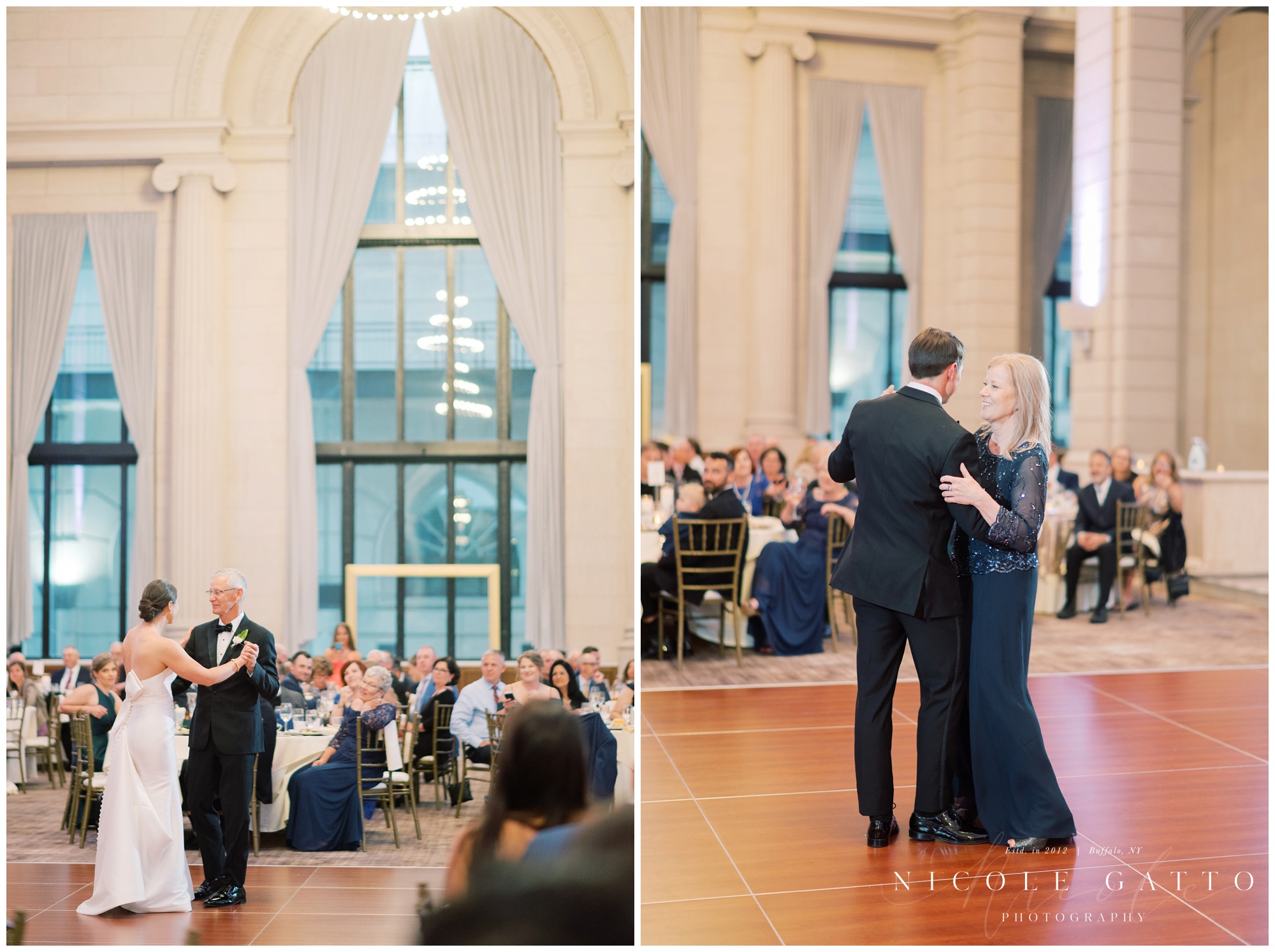 first dances with parents at the admiral room 