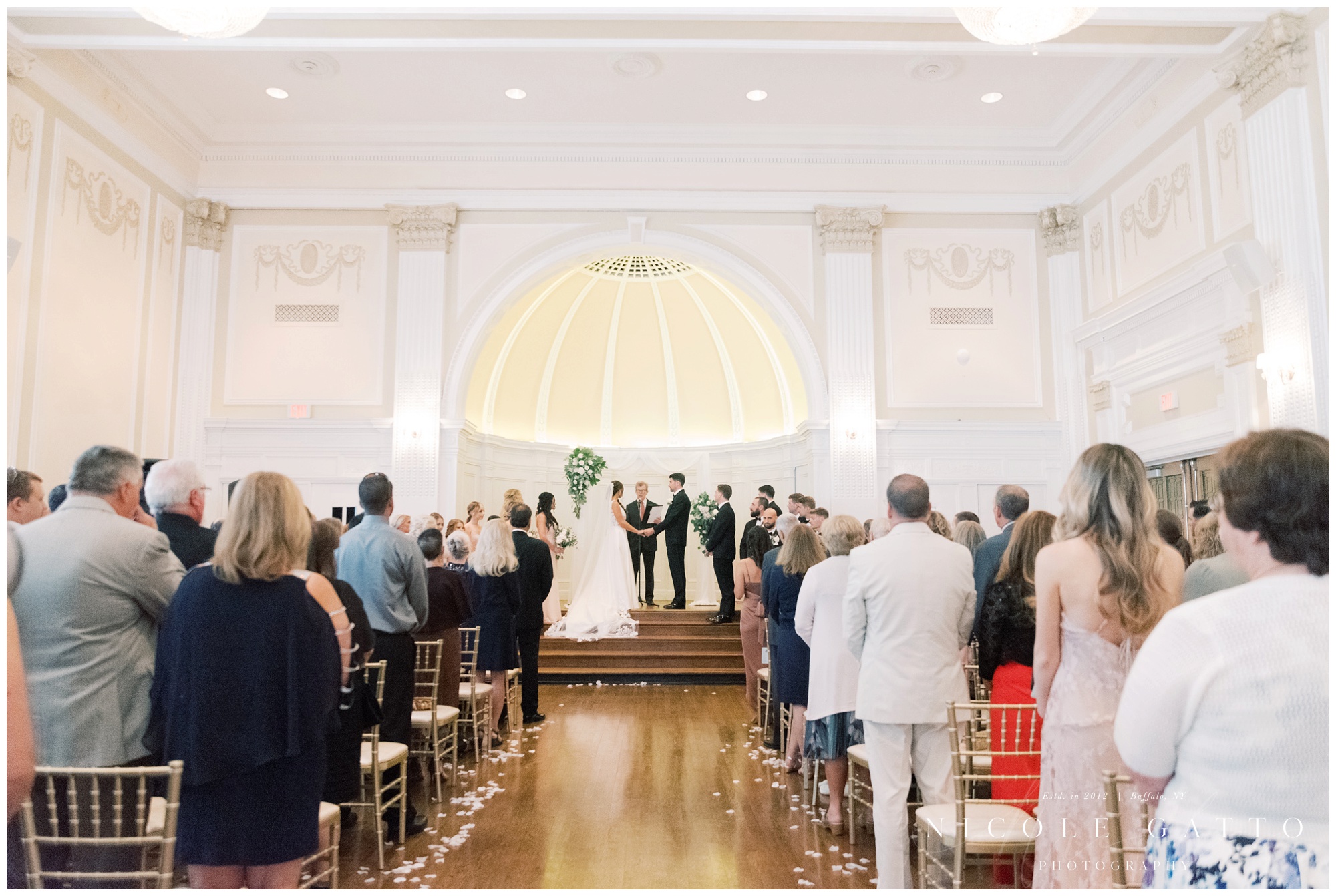 wedding at hotel Lafayette 