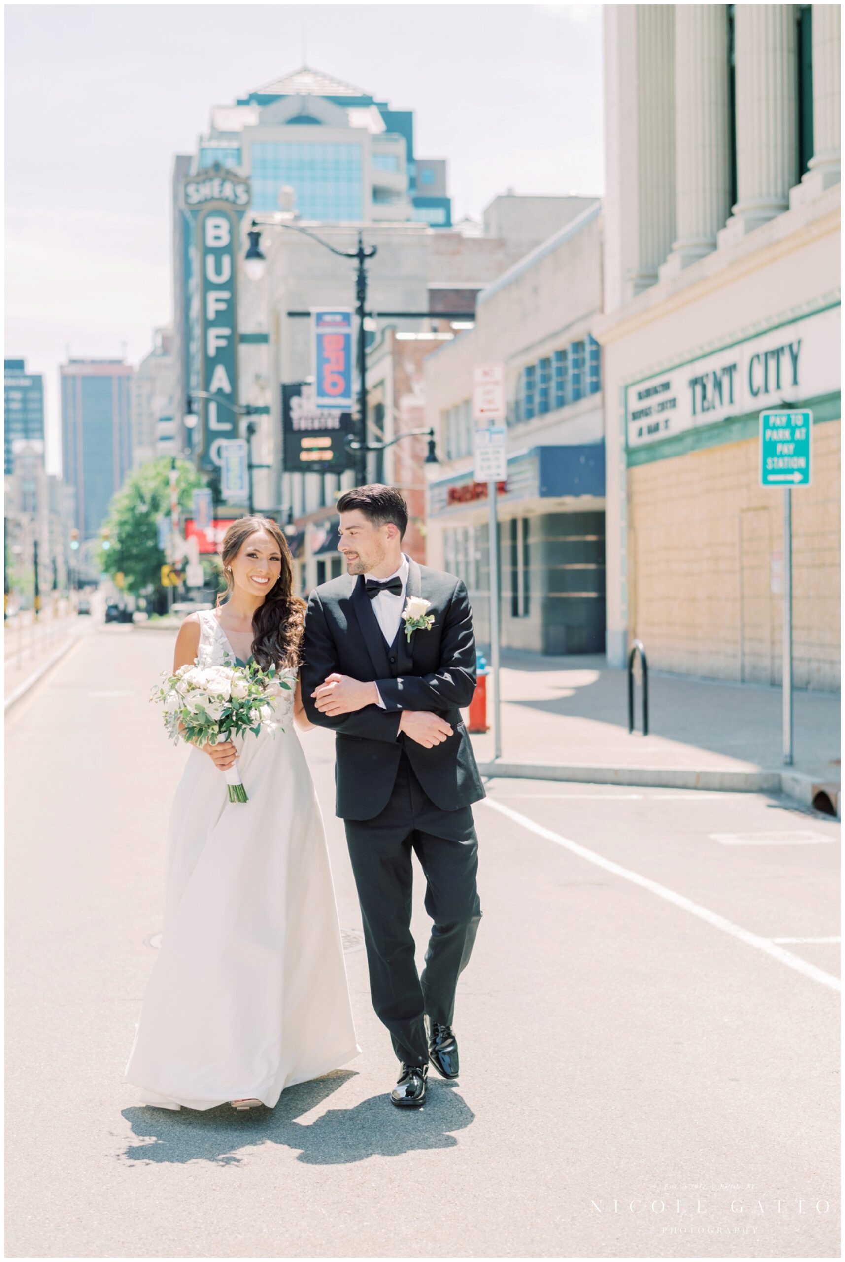 Wedding at hotel Lafayette in the Marquis Ballroom